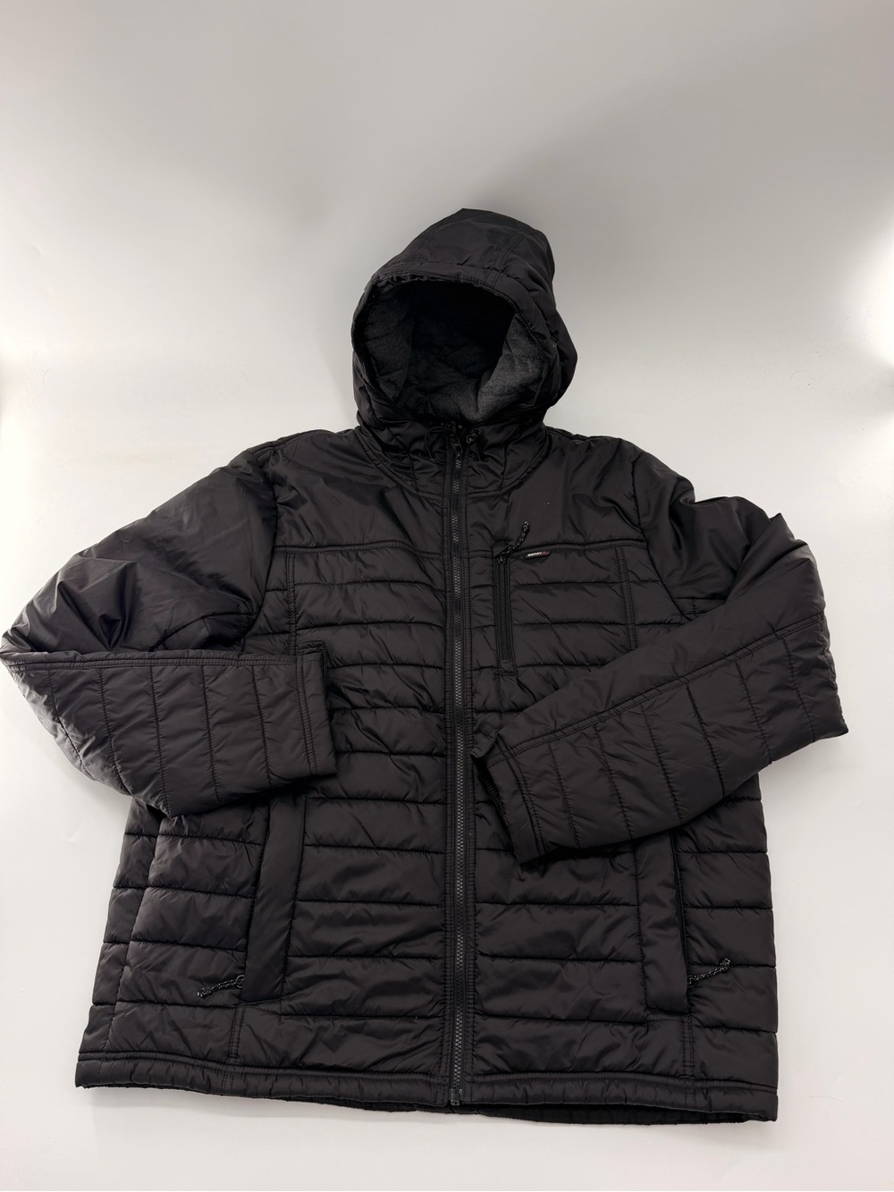 Gerry Men’s Lightweight Insulated Quilted Puffer Jacket Coat Black XL Winter